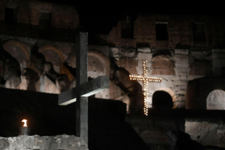 1-Way of the Cross at the Colosseum - Good Friday