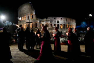 15-Way of the Cross at the Colosseum - Good Friday