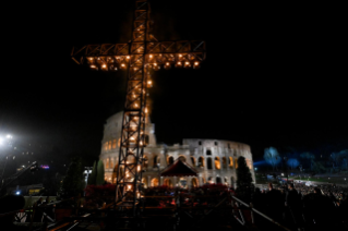 19-Way of the Cross at the Colosseum - Good Friday