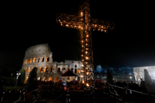 18-Way of the Cross at the Colosseum - Good Friday