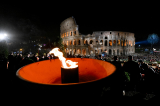 17-Way of the Cross at the Colosseum - Good Friday