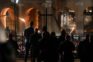 25-Way of the Cross at the Colosseum - Good Friday