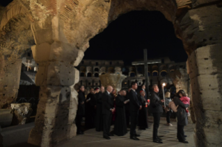 10-Way of the Cross at the Colosseum presided over by the Holy Father - Good Friday