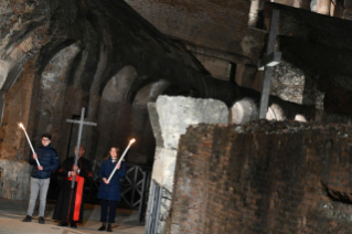 4-Way of the Cross at the Colosseum - Good Friday