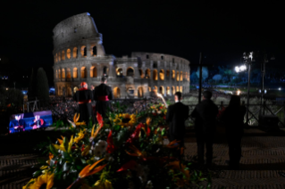 39-Way of the Cross at the Colosseum - Good Friday