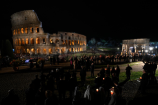 41-Way of the Cross at the Colosseum - Good Friday