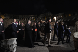 10-Way of the Cross at the Colosseum presided over by the Holy Father - Good Friday