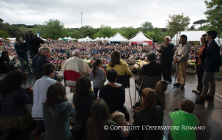 4-Remarks of the Holy Father during the visit to the "Earth Village"