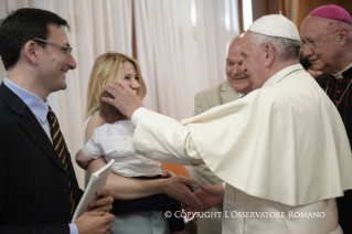 1-Visit of the Holy Father to "Villa Nazareth"
