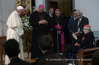 5-Besuch des Heiligen Vaters in der Villa Nazareth