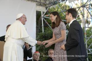 13-Besuch des Heiligen Vaters in der Villa Nazareth