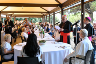 0-Pranzo con i Poveri assistiti dalla Diocesi di Albano e con gli Operatori della Caritas Diocesana 