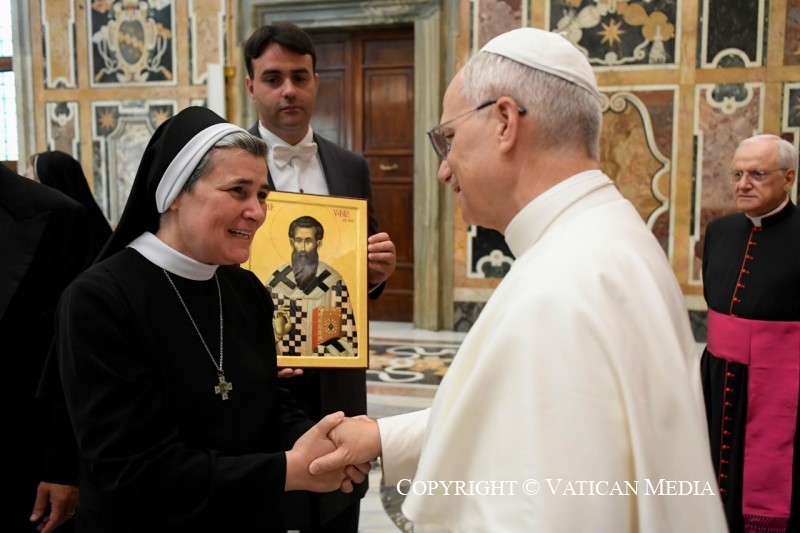 4-To Participants in the General Chapters of the Daughters of Divine Charity, of the Sisters of the Order of Saint Basil the Great, of the Augustinian Sisters of Amparo and of the Franciscan Sisters of the Sacred Heart