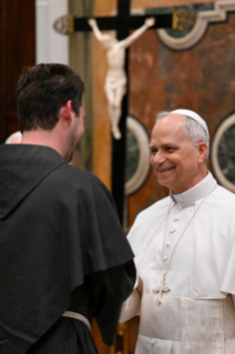 6-To the Participants in the General Chapters of the Conventual Franciscans and of the Order of the Most Holy Trinity and of the Captives (Trinitarians)