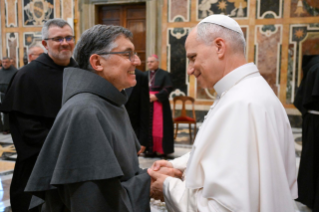 15-A los participantes en los Capítulos Generales: Frailes Menores Conventuales; Orden de la Santísima Trinidad y de los Esclavos (Trinitarios)