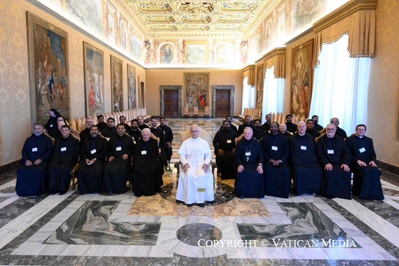 5-Audience with participants in the General Chapter of Vallombrosians