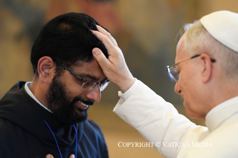 4-Audience with participants in the General Chapter of Vallombrosians