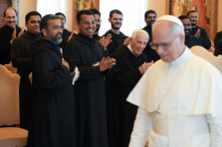 11-Audience with participants in the General Chapter of the Congregation of Vallombrosa of the Order of Saint Benedict