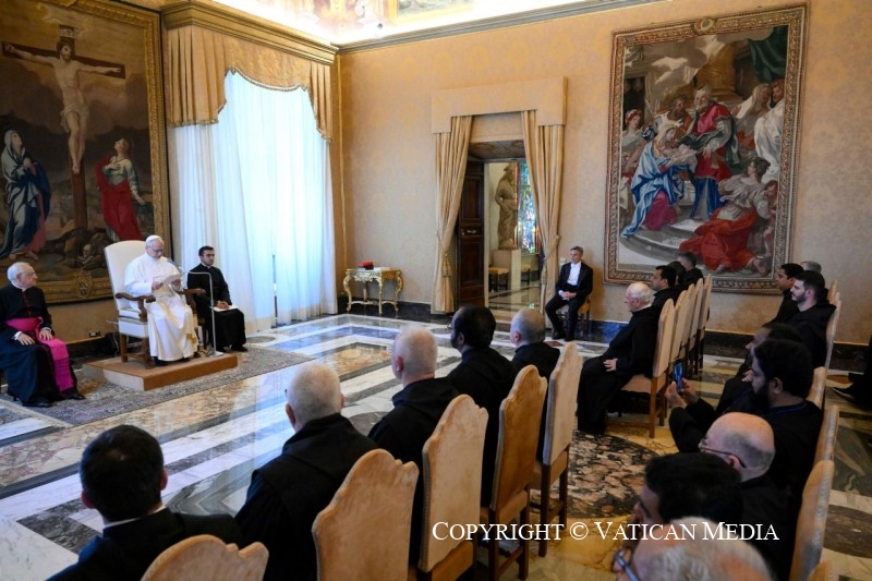 10-Audience with participants in the General Chapter of Vallombrosians