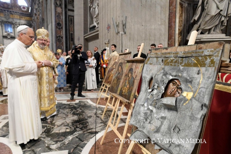 23-Saluto al Pellegrinaggio giubilare della Chiesa Greco-Cattolica Ucraina
