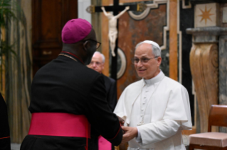 5-To Pilgrims from the Democratic Republic of Congo, gathered for the Beatification of Floribert Bwana Chui