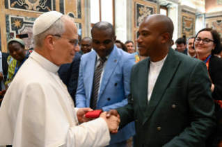 7-To Pilgrims from the Democratic Republic of Congo, gathered for the Beatification of Floribert Bwana Chui
