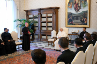 1-To the Priests of the Pontifical Ecclesiastical Academy returning after a year doing missionary work