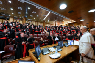 15-Audiência aos Membros do Colégio Cardinalício 