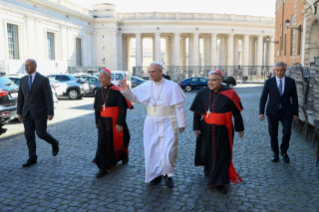 21-Audiência aos Membros do Colégio Cardinalício 