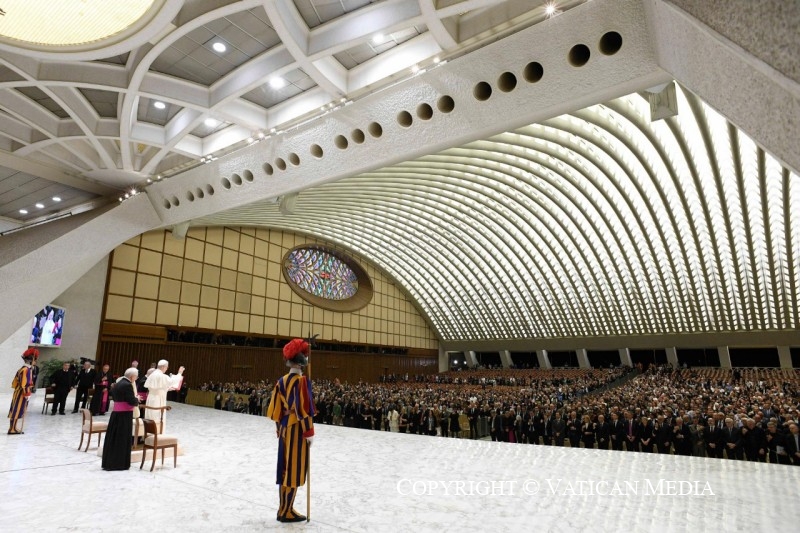 2-Audiencia del Santo Padre Le&oacute;n XIV a los representantes de los medios de comunicaci&oacute;n 