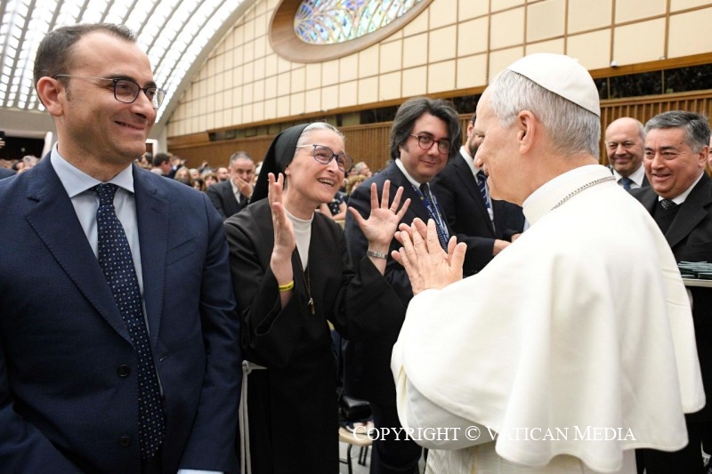 7-Audiencia del Santo Padre Le&oacute;n XIV a los representantes de los medios de comunicaci&oacute;n 