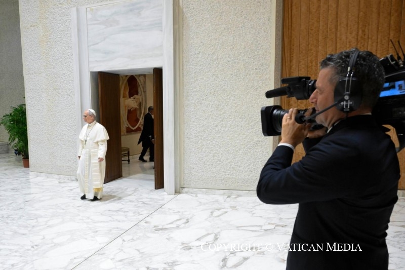 1-Audiencia del Santo Padre Le&oacute;n XIV a los representantes de los medios de comunicaci&oacute;n 