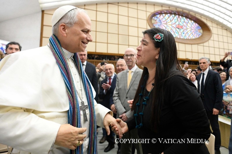 11-Audiencia del Santo Padre Le&oacute;n XIV a los representantes de los medios de comunicaci&oacute;n 