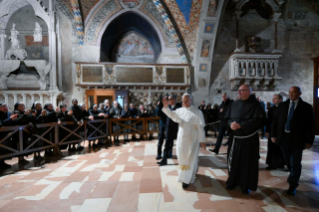 5-Basílica de Santa Maria dos Anjos de Assis: Encontro com os bispos italianos na conclusão da 81ª Assembleia Geral da Conferência Episcopal Italiana [17 a 20 de novembro de 2025]