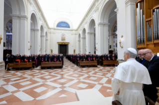 9-Basílica de Santa Maria dos Anjos de Assis: Encontro com os bispos italianos na conclusão da 81ª Assembleia Geral da Conferência Episcopal Italiana [17 a 20 de novembro de 2025]