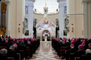 11-Basílica de Santa Maria dos Anjos de Assis: Encontro com os bispos italianos na conclusão da 81ª Assembleia Geral da Conferência Episcopal Italiana [17 a 20 de novembro de 2025]