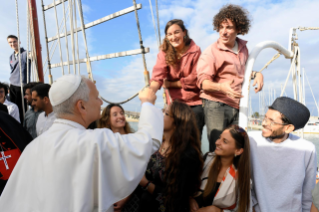 7-Visita ao navio-escola da paz "Med 25 Bel Espoir"