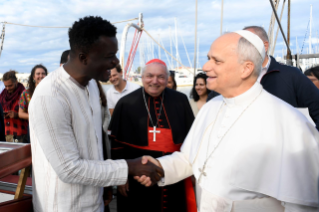 3-Visita ao navio-escola da paz "Med 25 Bel Espoir"