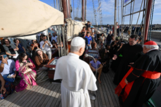 5-Visita ao navio-escola da paz "Med 25 Bel Espoir"