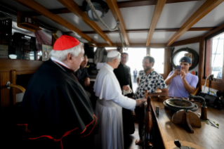 20-Visita ao navio-escola da paz "Med 25 Bel Espoir"