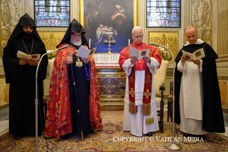 10-An Seine Heiligkeit Aram I., Katholikos der Armenischen Apostolischen Kirche &ndash; Sitz von Kilikien (Libanon) &ndash; und Gefolge 