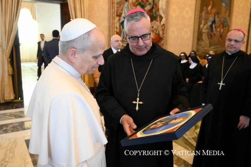 7-To the Monastic Community of the Abbey of Santa Scolastica in Subiaco, the Monastic Community of the Abbey of Santa Maria del Monte in Cesena, and the Benedictine Nuns of the Abbey of Santa Scolastica in Bari 