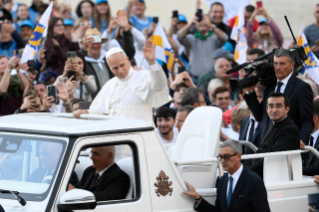 1-Prayer Vigil and Rosary for Peace presided over by the Holy Father – Jubilee of Marian Spirituality