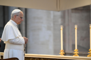 18-Prayer Vigil and Rosary for Peace presided over by the Holy Father – Jubilee of Marian Spirituality