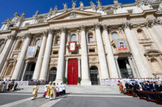8-23<sup>rd</sup> Sunday in Ordinary Time – Holy Mass with Canonisations