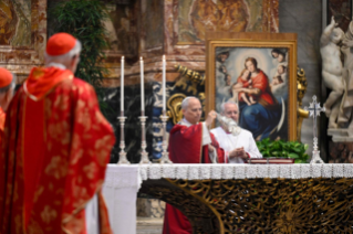 0-Santa Missa em sufrágio do Papa Francisco e dos cardeais e bispos falecidos durante o ano