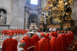6-Santa Missa em sufrágio do Papa Francisco e dos cardeais e bispos falecidos durante o ano