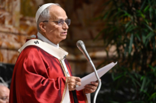 12-Santa Missa em sufrágio do Papa Francisco e dos cardeais e bispos falecidos durante o ano