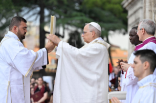 22-Solennité du Corps et du Sang du Christ - Messe, procession et bénédiction eucharistique