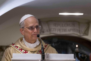 3-Santa Messa nella Cripta della Basilica di San Pietro